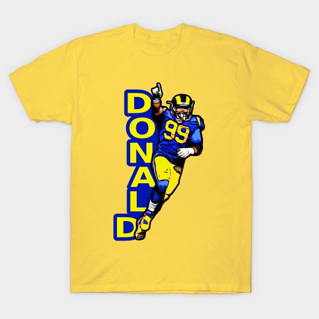 Rams Donald 99 T-Shirt by Gamers Gear